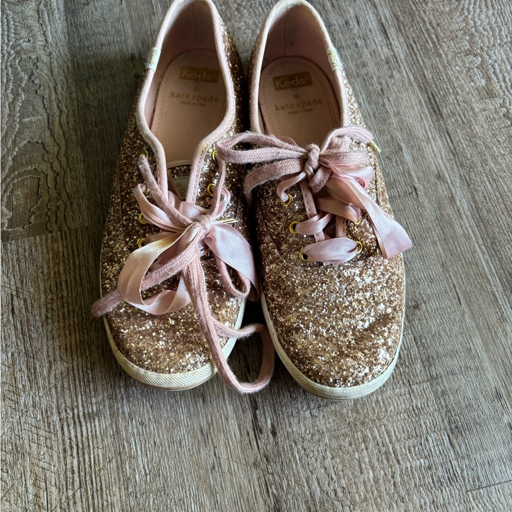 Keds x Kate Spade Glitter Sneakers